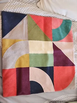 West Elm Margo Selby Puzzle Geo Pillow Covers (2) Nwot 20 X20  • $49.99