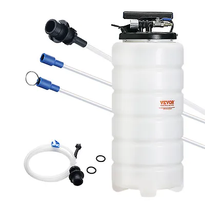 VEVOR Fluid Extractor Pneumatic Or Manual Oil Change Vacuum Pump 4 Gallons/15L • $74.99