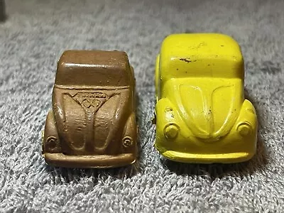 Vintage Rubber Volkswagen Kdf Vw Bug Beetle Bus Cox KÄfer Toy • $15