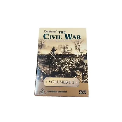 $15.93 • Buy Ken Burns' The Civil War Volumes 1-3 DVD Documentary 3 Disc Set Region 4