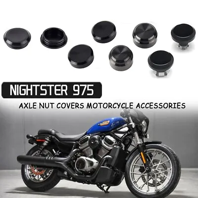 $105 • Buy Nightster 975 RH975S 2022 2023 Wheel Axle Nut Covers Set Accessories Front Rear