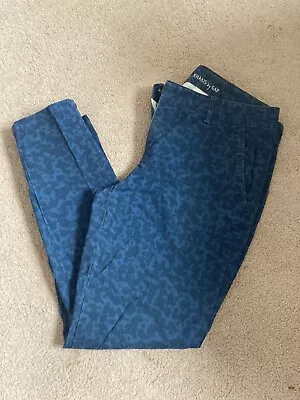Gap Blue Leopard Jeans • £4.50