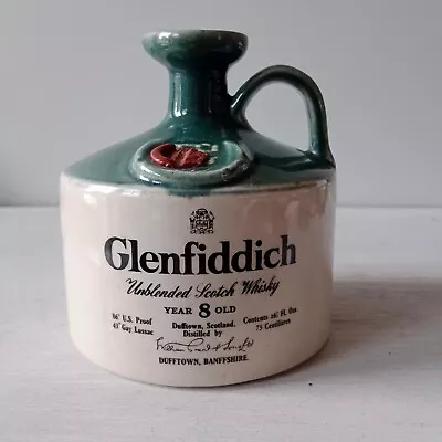 Glenfiddich 8 Year Old Whiskey Jug Bottle Empty  • $25