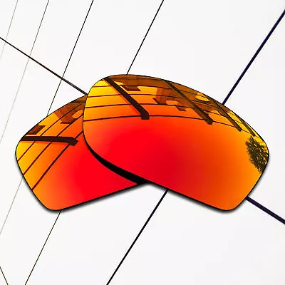 TRUE Polarized Replacement Lenses For-Oakley Fives Squared Frame Fire Red • $9.49