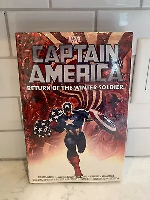 Captain America Return Of The Winter Soldier Omnibus HC Ed Brubaker Sealed NM • $21.50