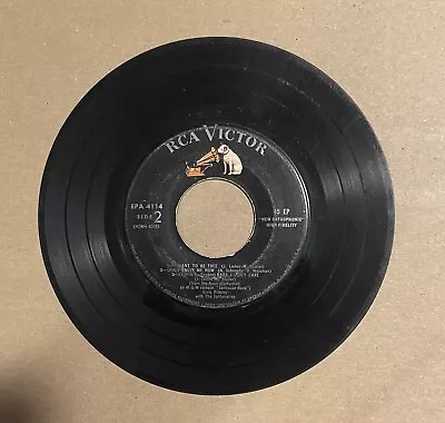 Rca Victor Records Elvis Plesley. 45 Rpm 7 Inch E/p. Tested. Used. • $5