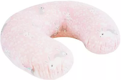 £15.99 • Buy LUXURY BABY FEEDING PILLOW+REMOVABLE COVER NEWBORN NURSING MATERNITY Bunny Pink
