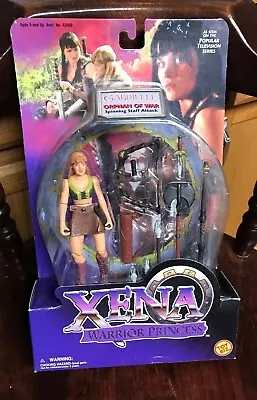 1998 XENA Warrior Princess Gabrielle Orphan Of War Spinning Staff Attack Toy Biz • $24.90
