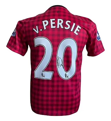 Robin Van Persie Signed Manchester United 2013 Home Shirt • £244.82