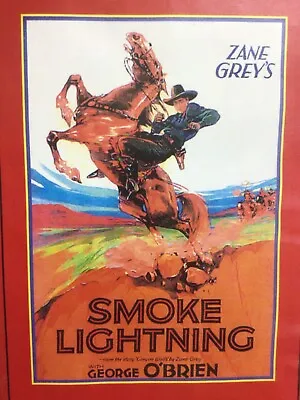 SMOKE LIGHTNING ~ George O’Brien ~ Sinister Cinema ~ DVD-R • $4.99
