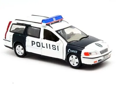 Volvo V70 Wagon Helisnki Polis Finland - POLICE CAR No10 - Amercom - 1:43 • $7.90