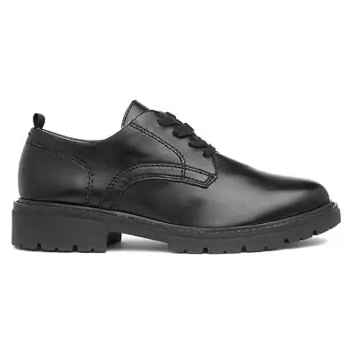 Jana Softline Womens Shoes Black Adults Ladies Lace Up Lace-up Comfortable SIZE • £39.99