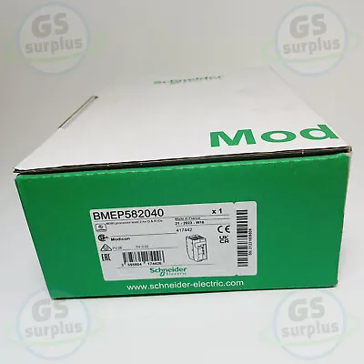 New 2023 Schneider BMEP582040 / 417442  Modicon M580 Processor • $2222