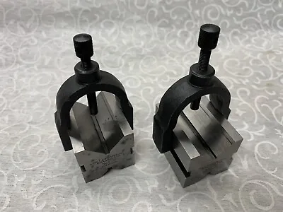 $119.99 • Buy Pair Of STARRETT No.278 V Blocks And Clamp Made In USA