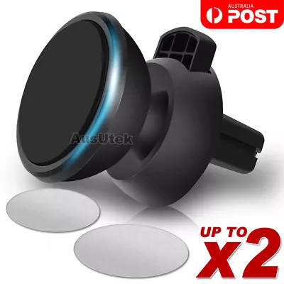 Universal Magnetic Air Vent Car Mount Holder Dock IPhone Samsung Galaxy S24 GPS • $12.45