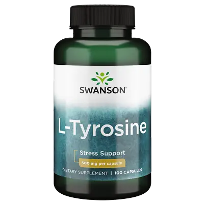 Swanson Dietary Supplements L-Tyrosine 500 Mg Capsule 100ct • $8.98