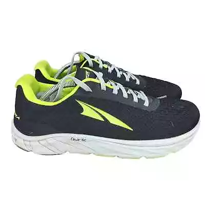 Altra Torin 4.5 Running Shoes Mens 10.5 Plush Quantic Black Lime Green Sneakers • $39.99
