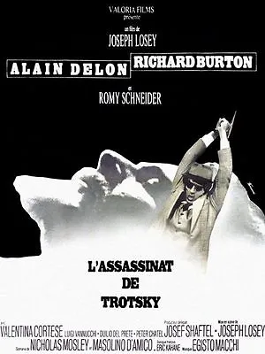Poster Folded 15 11/16x23 5/8in L'Assassination Of Trotsky 1971 Burton Delon • $41.77