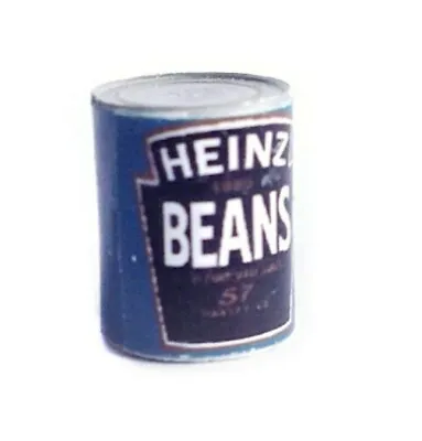 Miniature Dollhouse Accessories Heinz Baked Beans 1:12th Scale Miniatures Size  • $7.60