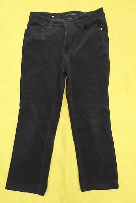 £9.95 • Buy Womens MAC Black Corduroy Jeans MELANIE Style W 33  L27  Wide