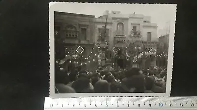 Malta - Vintage- Photograph - Scene Of Feast Celebrations • £4.26