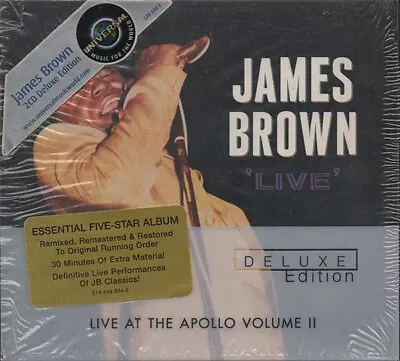 James Brown - Live At The Apollo Volume II (2xCD Album Dlx RE RM Dig) • £23.49