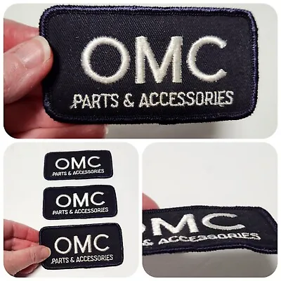 Lot Of 3 NOS Vintage OMC Parts & Accessories Patch Outboard Marine Corporation • $16.99