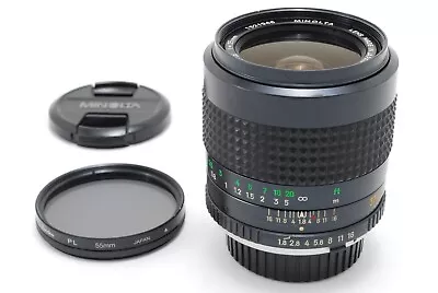 【N MINT+++】MINOLTA MC W.ROKKOR HH 35mm F/1.8 MD SR Mount Lens From JAPAN • $359.99