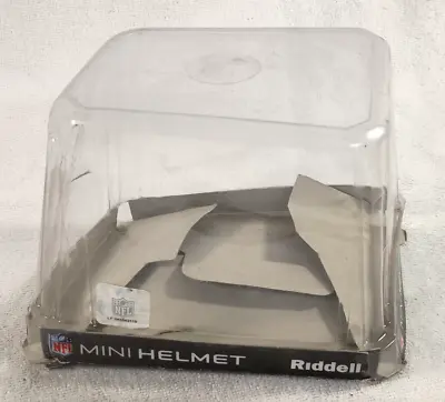 Vintage Riddell NFL Mini Helmet Retail Display Case Empty Container Box Damaged • $3