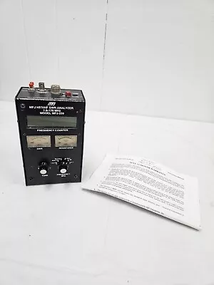 MFJ-259B HF & VHF SWR Analyzer - No Power Supply • $159