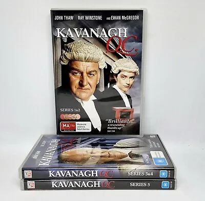 Kavanagh QC Complete Series 1 2 3 4 5 DVD British Legal Drama Crime John Thaw • £30.91