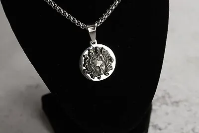 £9.99 • Buy Medusa Pendant Necklace Gorgon Greek Mythology