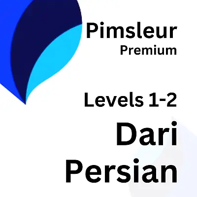 Pimsleur Dari Persian Levels 1 & 2 Complete Language Course. • £13.99