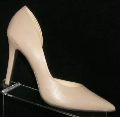 A.N.A. A New Approach Claire Tan Vegan Pointed Toe Half D'orsay Heels 7.5M • $12.50