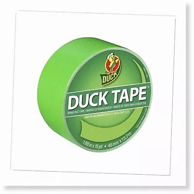 Neon Lime Green Duct Tape - 1.88  X 15 Yards - Ro Single Roll • $29.99