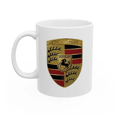 Coffee Tea Mug Cup Porsche German Car Truck SUV Van Logo Decal Auto Mugs N' More • $14.95