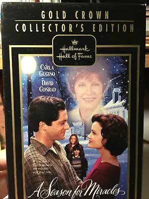 A SEASON FOR MIRACLES Hallmark Hall Of Fame VHS 1999 • $12