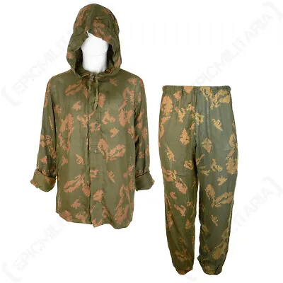 Original Russian Army Camouflage Sniper Suit - Soviet KZS Camo Smock & Trousers • $62.19