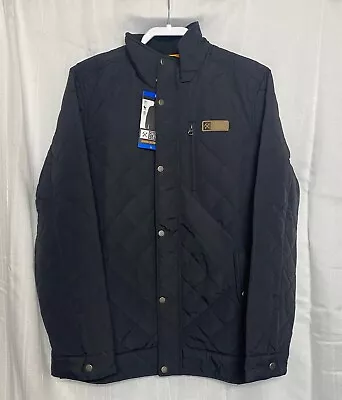 Colorado Workwear Co. Men's Clothing Diamond Quilted Jacket ( Large - Black ) • $35.09