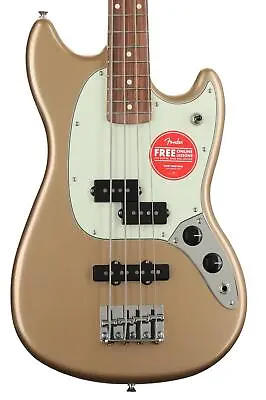 Fender Player Mustang Bass PJ - Firemist Gold • $849.99