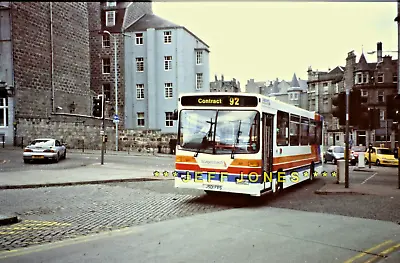 ORIGINAL 35mm BUS SLIDE 11032- Stagecoach DART/ALEX 501 J501FPS Aberdeen 2.10.00 • £3.60