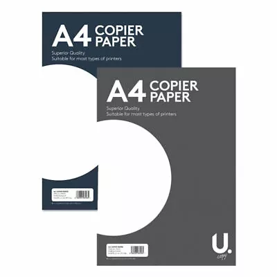 A4 Copier Paper - White 50 Sheets Printer Writing School Homework Quality Office • £2.79