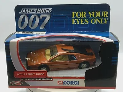 £14.99 • Buy Corgi TY04702 Bond Ultimate Collection Lotus Esprit Turbo For Your Eyes Only