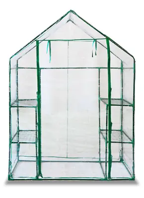 £14.69 • Buy Replacement Cover ONLY For Walk In Greenhouse Spare Clear PVC Cover Garden Grow