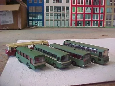 5 Wiking City Buses  - Painted • $30
