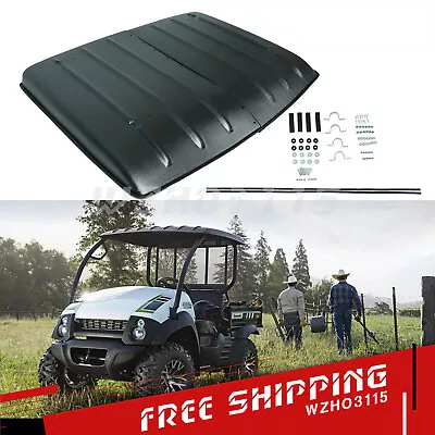 Plastic Hard Top Roof  Black  For 2005-2022 Kawasaki Mule 600 / 610 SX 4X4 • $98.99