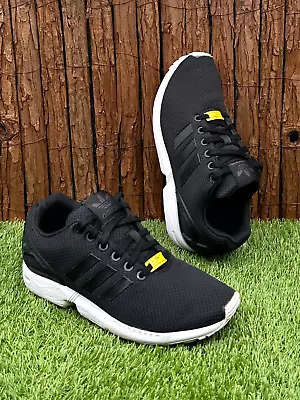 Adidas ZX Flux Black Running Shoes Sneakers US 7 UK 6.5 EUR 40 24.5cm • $59