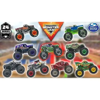 Monster Jam Monster Trucks Series Spin Master 1:64 Scale Trucks 👉YOU PICK👈 • $6.10