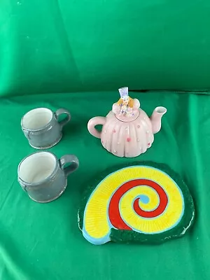 Wizard Of Oz Glinda The Good Witch Mini Tea Set Teapot (READ DESCRIPTION) • $39.99