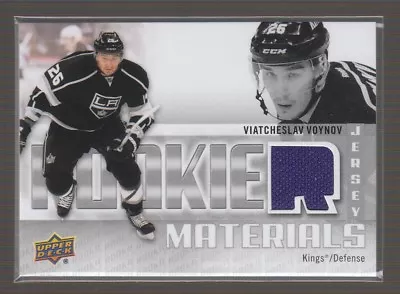 [67457] 2011-12 Upper Deck Jersey Rookie Materials Viatcheslav Voynov #rm-vv • $12